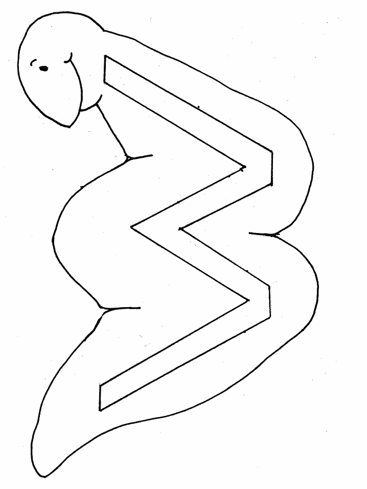 Plansa de colorat cu alfabet engleza 78 150